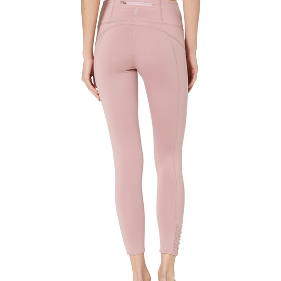 Free People Movent Your A Peach Leggings Taupe, Large - Picture 3 of 3